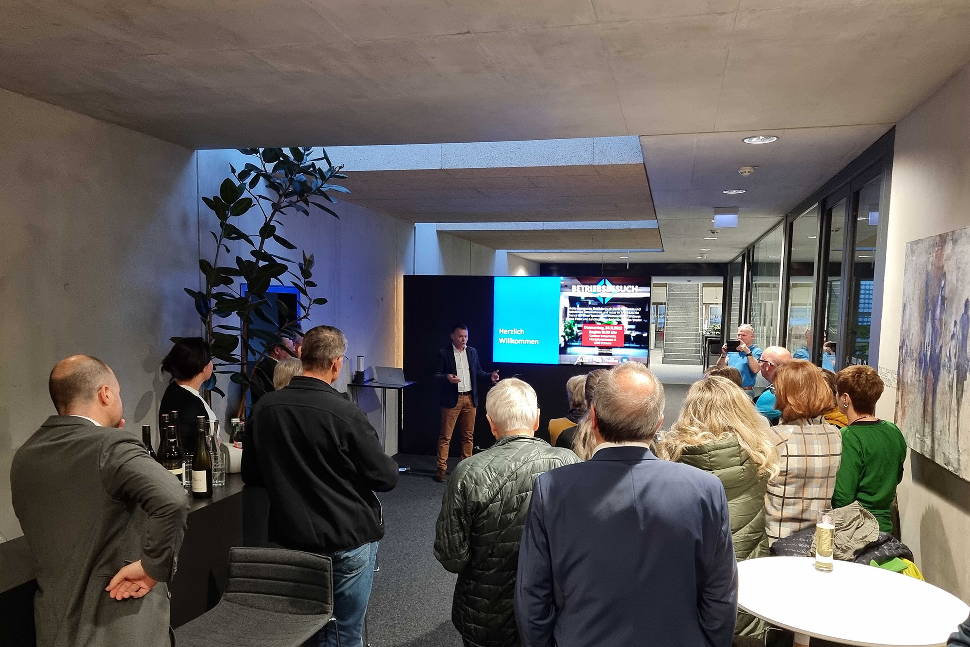 Betriebsbesuch Gantner Instruments